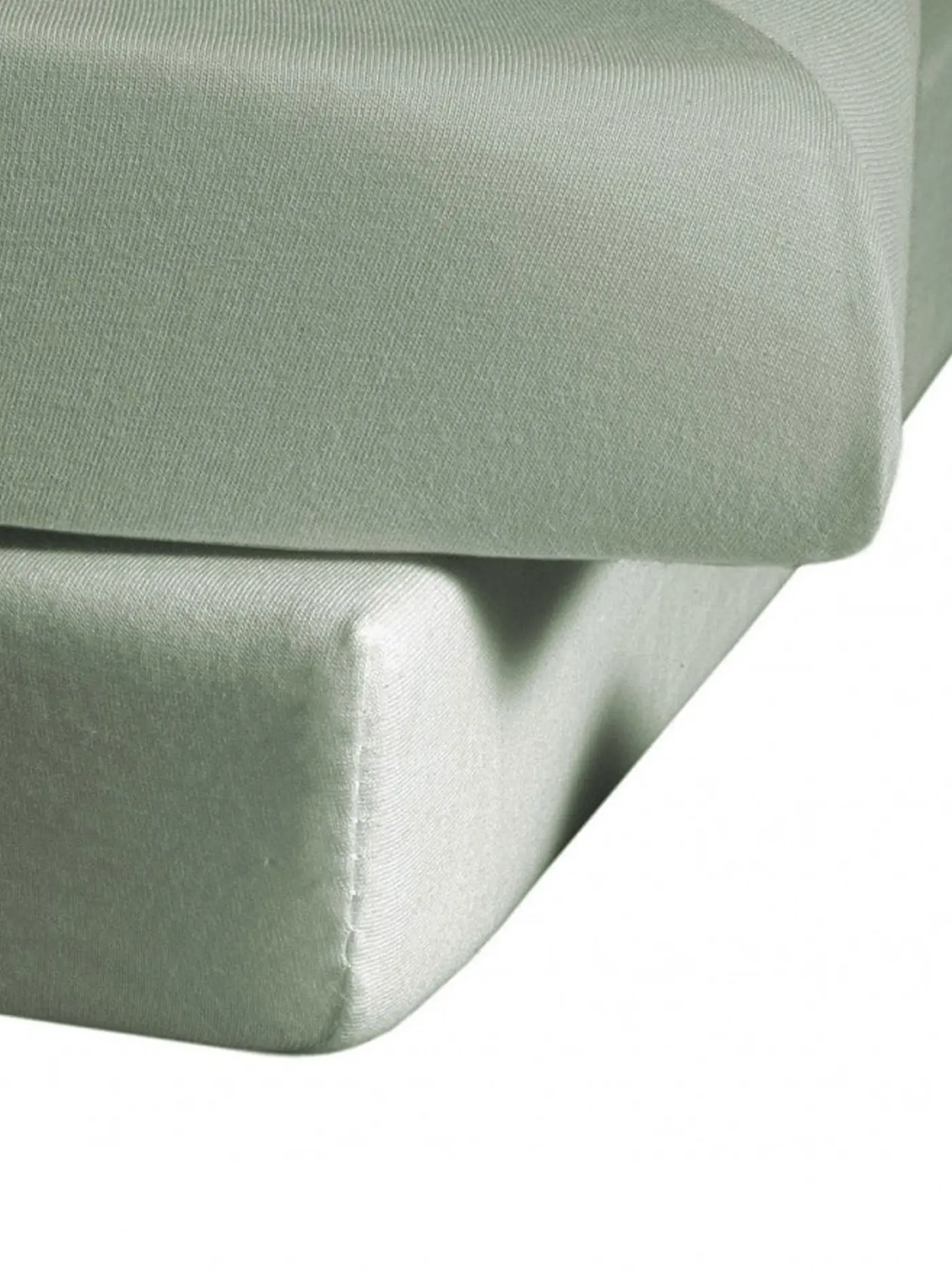 FLEURESSE | Jerseyspannleintuch 180x200cm (Grau) | 